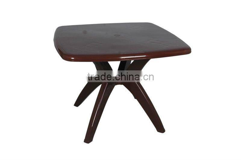 plastic restaurant table and chairs