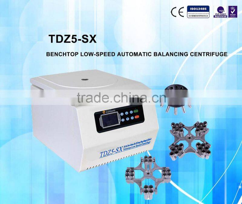 Benchtop Low-Speed Automatic Balancing Centrifuge TDZ5-SX