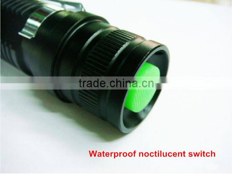 led flashlight bulb, flashlight led flashlight, rechargeable led power style flashlight torch light hunting kit