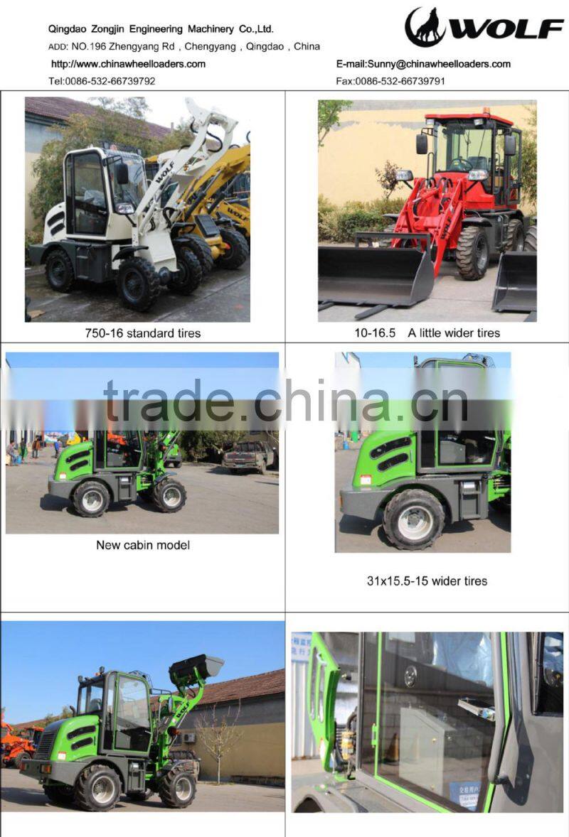 ZL08 wheel loader china mini wheel loader for sale