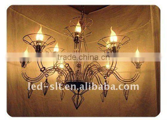 3W Dimmable e14 led candle bulb with CE RoHS certificate