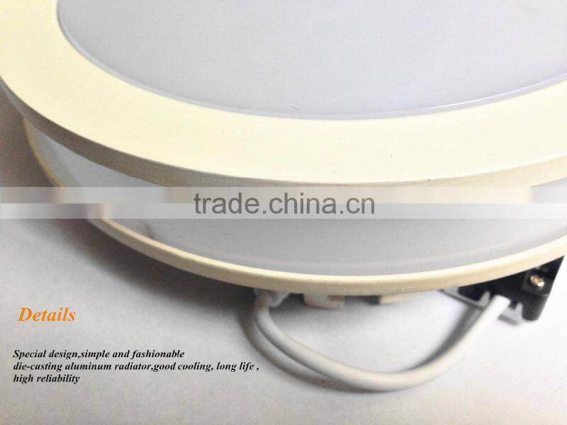 Top quality high-end led panel light factory price CE ROHS LED panel light 18W