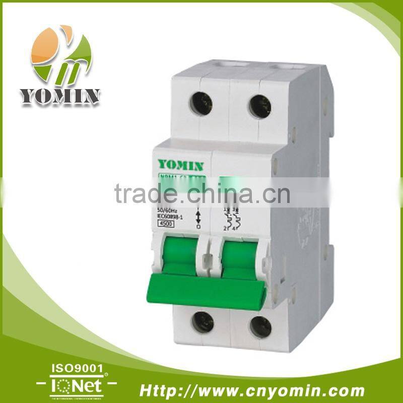 New Type NPM1-63 Mini Micro Miniature Circuit Breaker ,MCB Electrical / Single Phase MCB