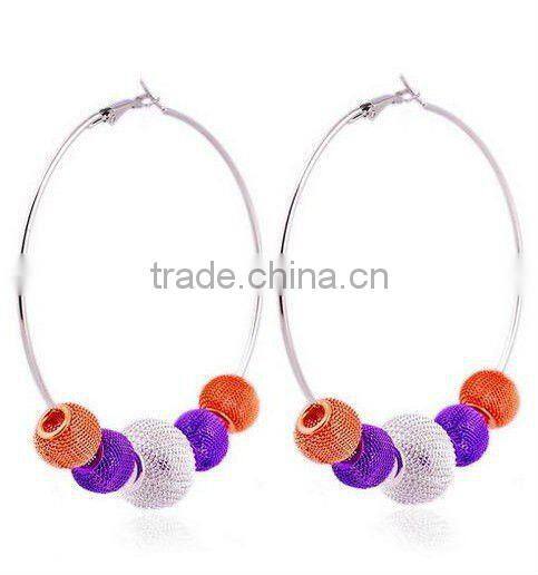Popular basketball wives mesh earring