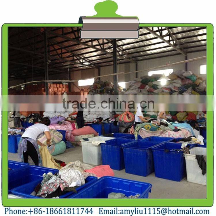 Ladies fashion dress Recycling used clothes with high quality