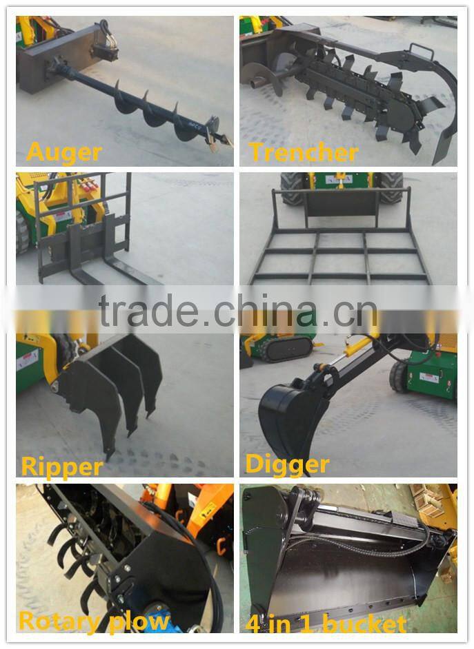 China Manufacturer Vibratory Roller for Skid Steer Loader Tires (BI400)