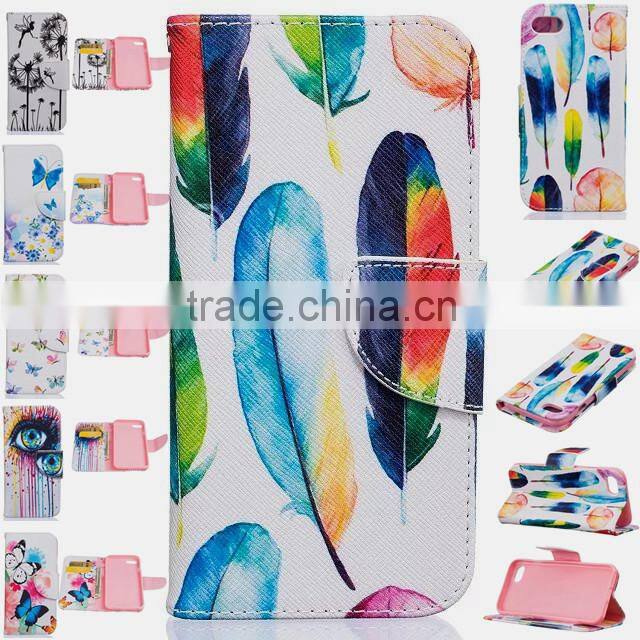 High Quality Fashion Flip PU Leather Flip Cover Wallet Case For Iphone 7 Pro,For Iphone 7 Pro Leather Wallet Phone Case