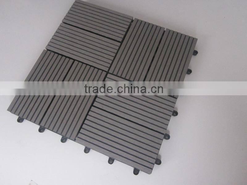 Yuante diy tile and fence material wood plastic composite / PE WPC board