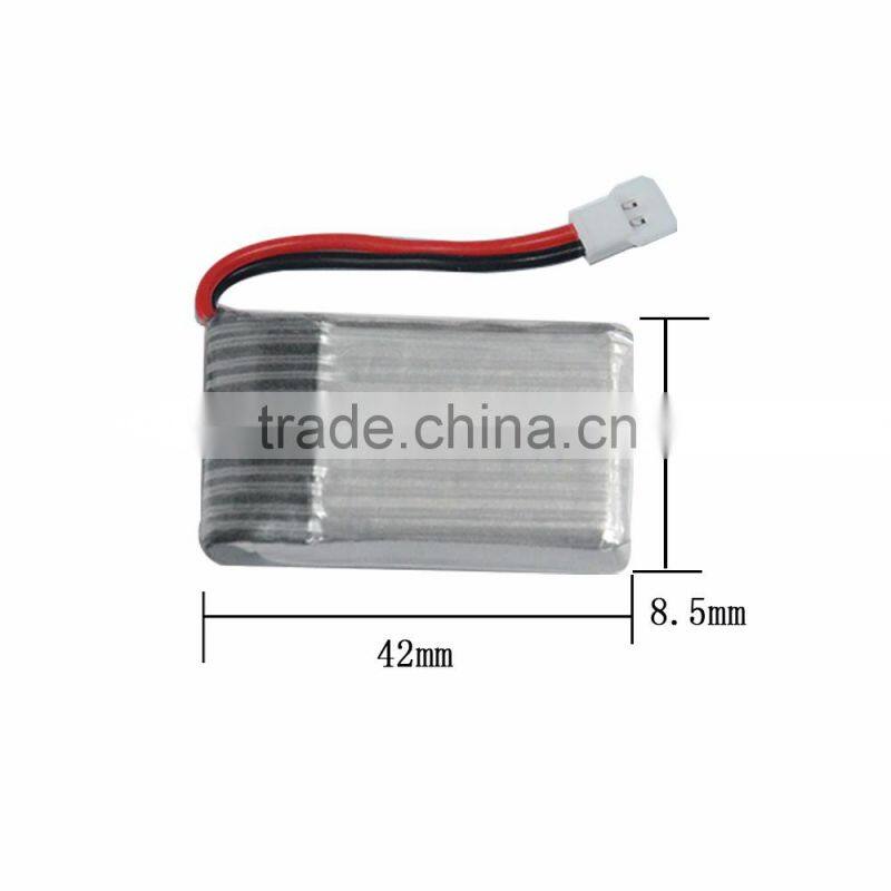 Lithium-ion battery 3.7v 650mah rc helicopter lipo battery