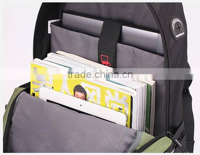 Expandable zipper bottom multifunctional backpack