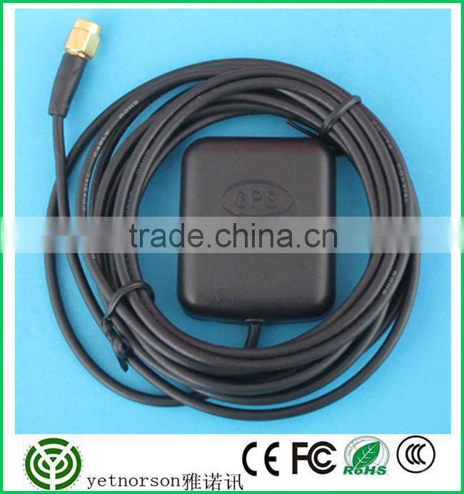 low noise china active gps antenna with sma connector