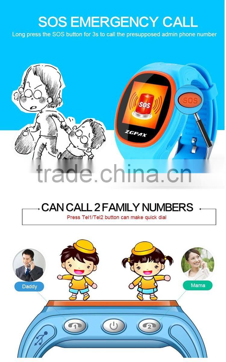 Kids GPS tracker Smart Watch with SOS GPS LBS WIFI Bluetooth Positioning Life Waterproof for Android IOS
