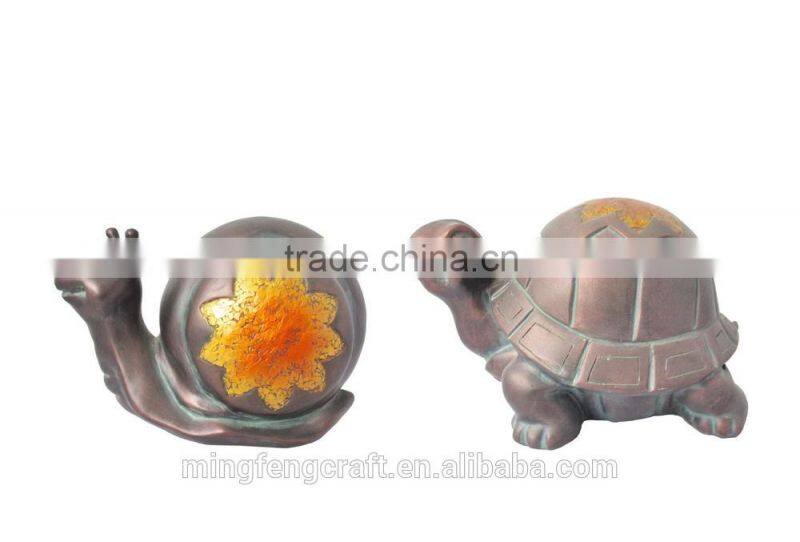 art resin snail crafts