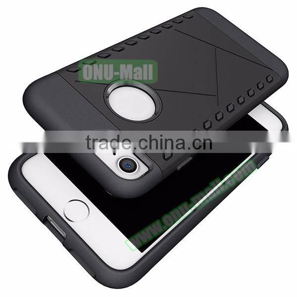2016 New Arrival!!! 2 in 1 Hybrid Case for iPhone 7, Best Quality Back Cover for iPhone 7