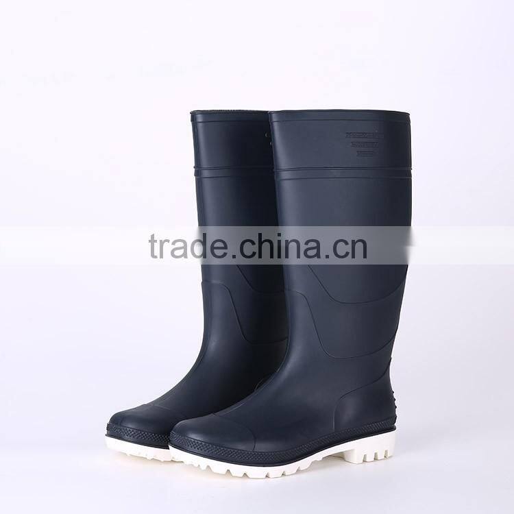 Wholesale cheap plastic pvc rain boots without steel toe, waterproof rain boot covers