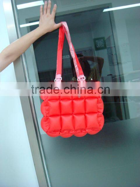 portable inflatable ice cooler handbag storage shopping bag