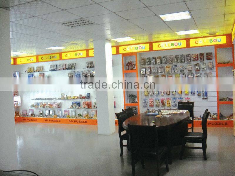 2013 hotsale ship alarm clock 3d puzzle games/children