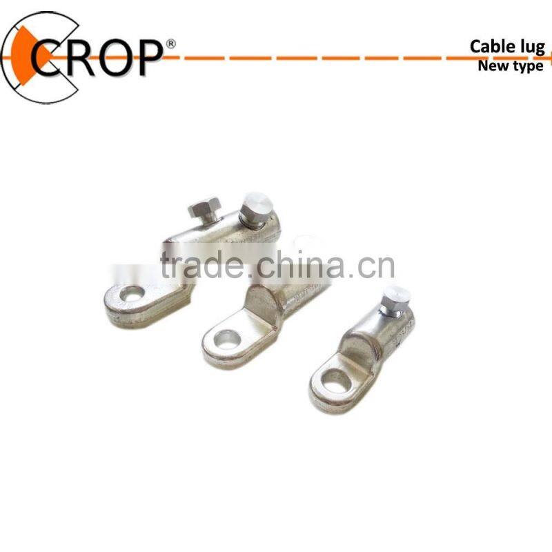 Crimping type aluminum cable lugs with screw