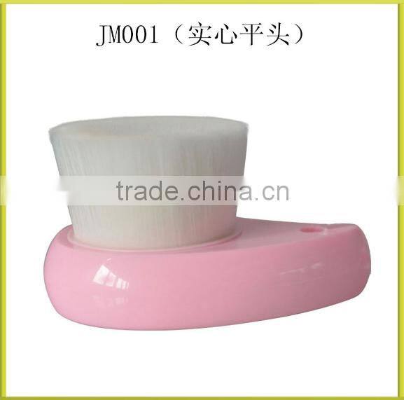 Fashion design facing cleanning brush cleaning tool brush with different shapes of brush