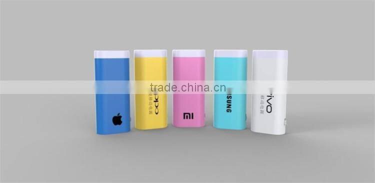 power bank external power tube for digital products 5200mah