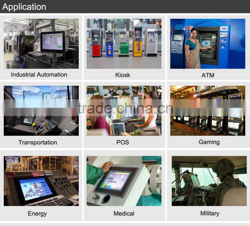 Waterproof & Dustproof 10.4 inch aluminum front panel pc industrial all in one