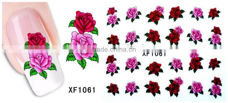 new fashion 2016 Japan style water transfer nail art sticker for DIY nail art decoration