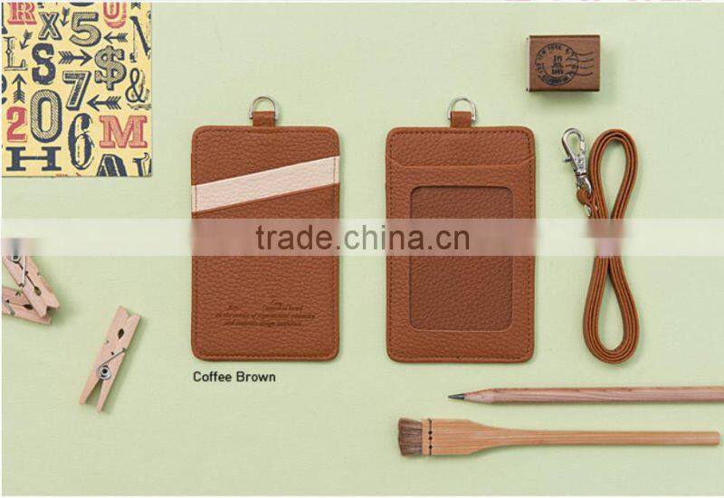 Neck Strap Lanyard Case Business Badge ID Window Card Holder