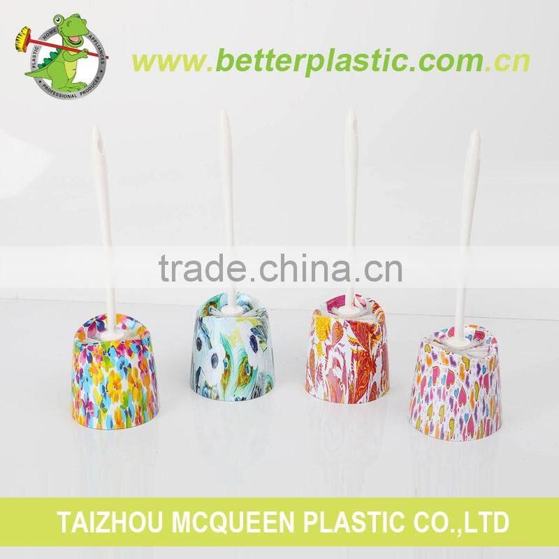 Manufacturer durable cleaning tool plastic toilet brush /decorative pp toilet brush holder