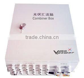 IP65 12 string PV array solar combiner Box with monitor for solar system