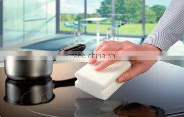 pure white 10*7*3cm cleaning melamine sponge