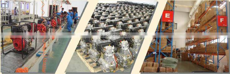 Cast Iron Water Pump with Diesel Engine