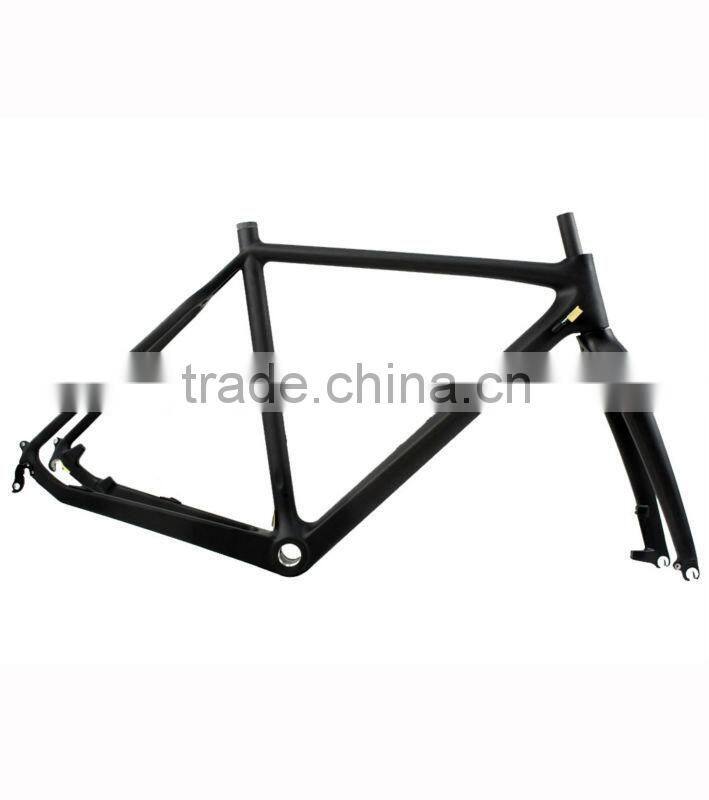 Cyclo-Cross Bicycle/Bike Frame Carbon Disc Brake System Road Bike Frame Popular Design