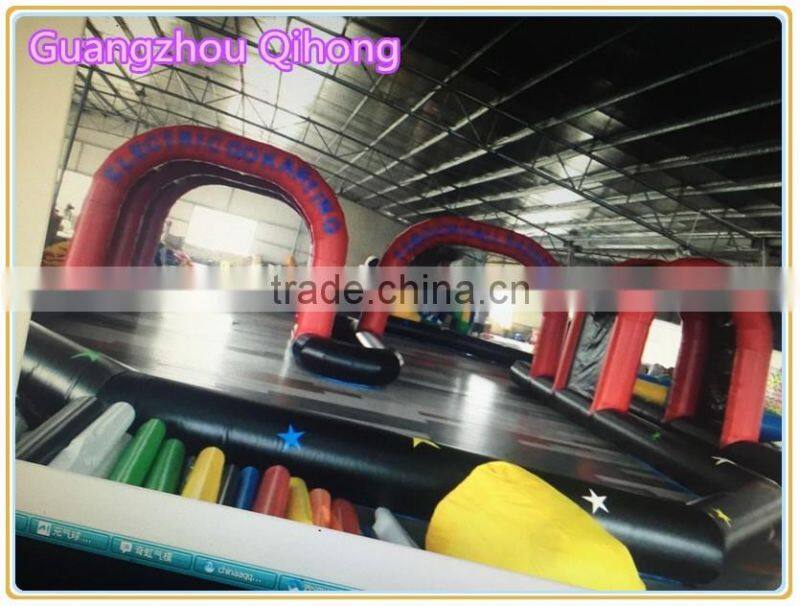 outdoor inflatable sport game with trampoline, inflatable wrecking ball, inflatable sport arena for sale