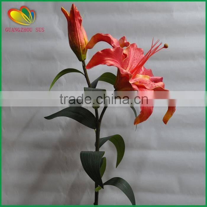 2 headdress orchid real touch artificial orchids pu flowers