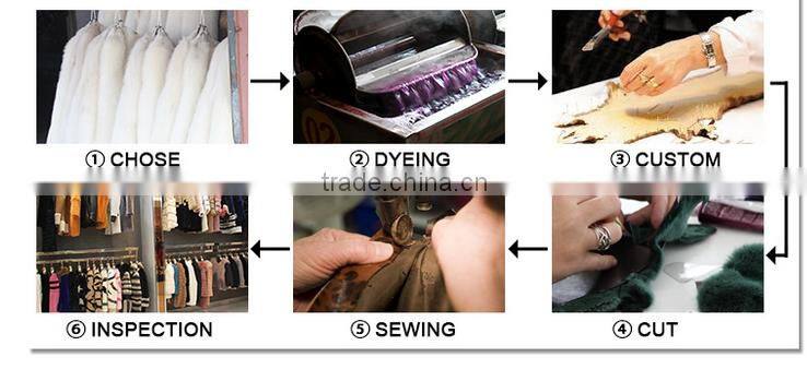 Mink fur coat women made in China faux fur coat