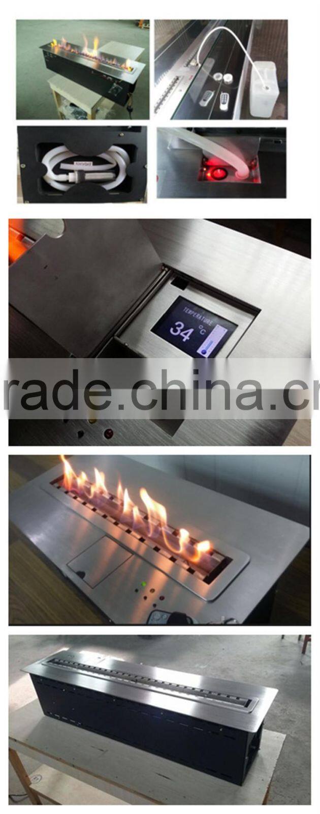 intelligent elcohol fireplace for heating your room in winter