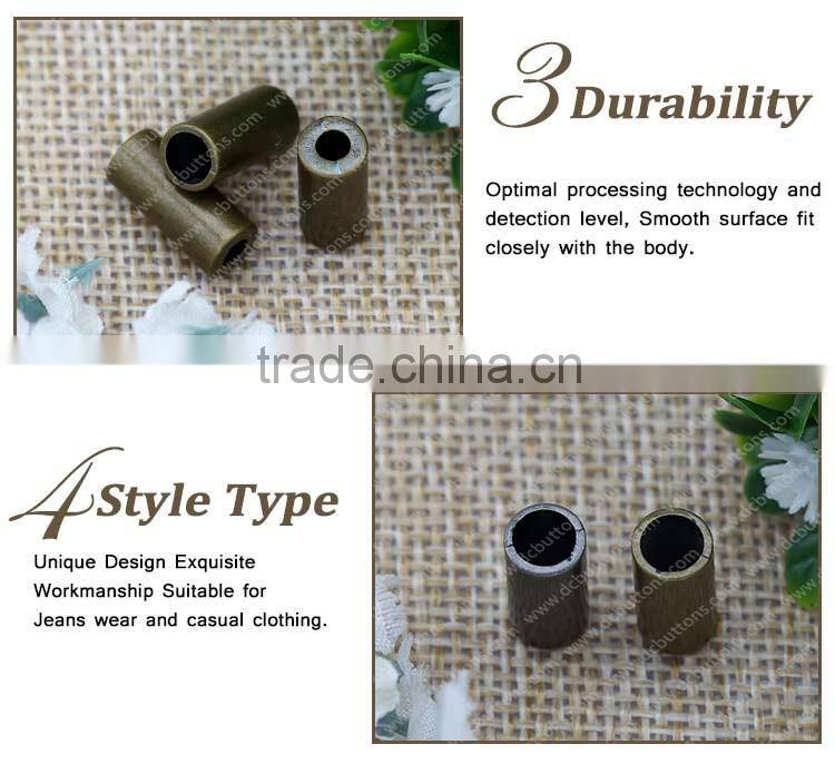 ABS plastic cord end stopper for garment