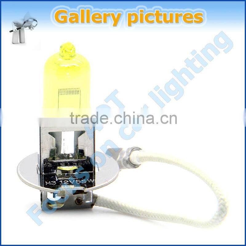 New products auto plasma halogen bulb H3 12V 55W automotive halogen lamp fog lights