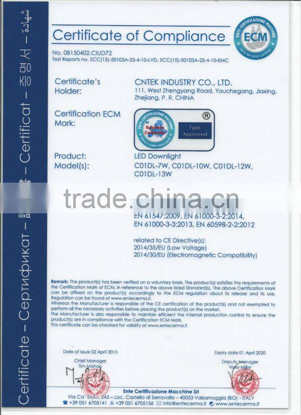 High brightless lower power warm white LED Floodlight with PIR Sensor 10W SAA