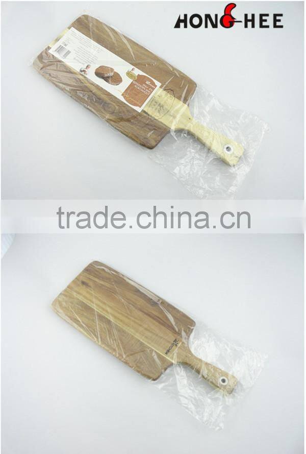 Natural Fashion Color Sustainable Cutting Board With 14cm Handle