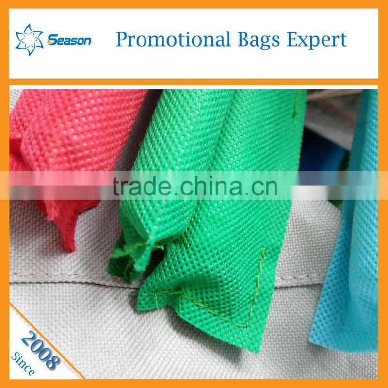 Hot design! Custom logo print supermarket grocery cart non woven bag