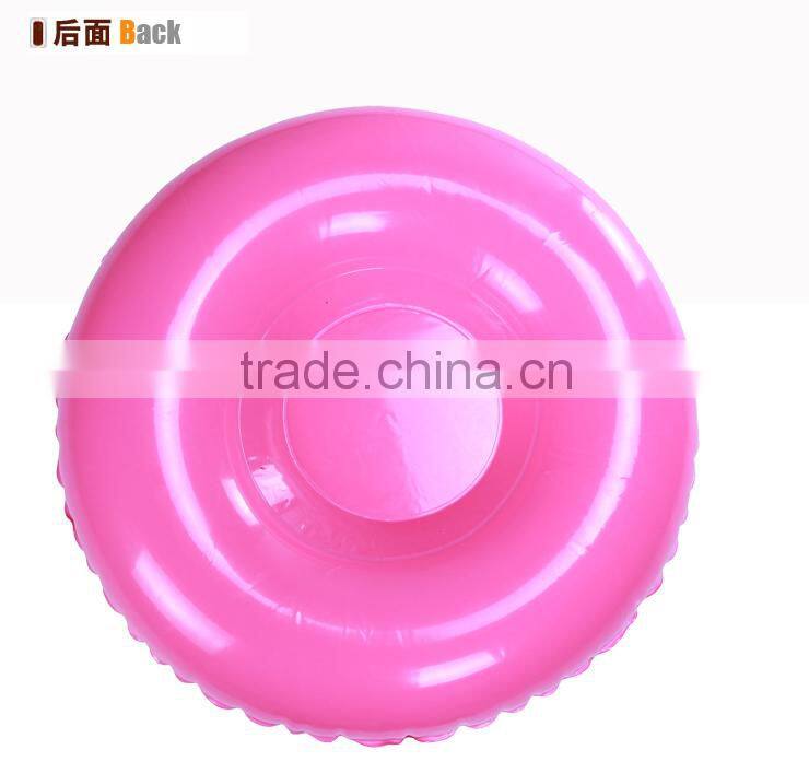 towable snow tube with cloth cover