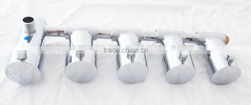 Bathroom use 4-Function thermostatic mixing valve for shower head