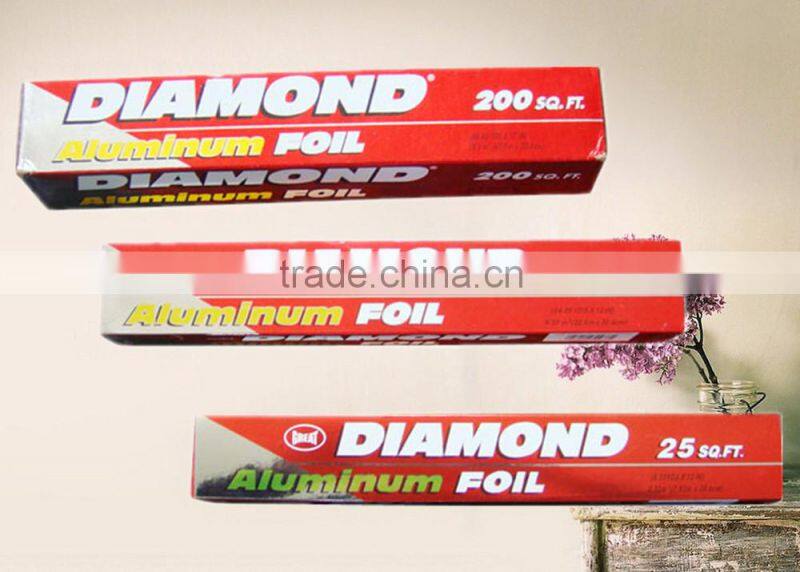 aluminium foil widely used for cooking, freezing, storing and baking