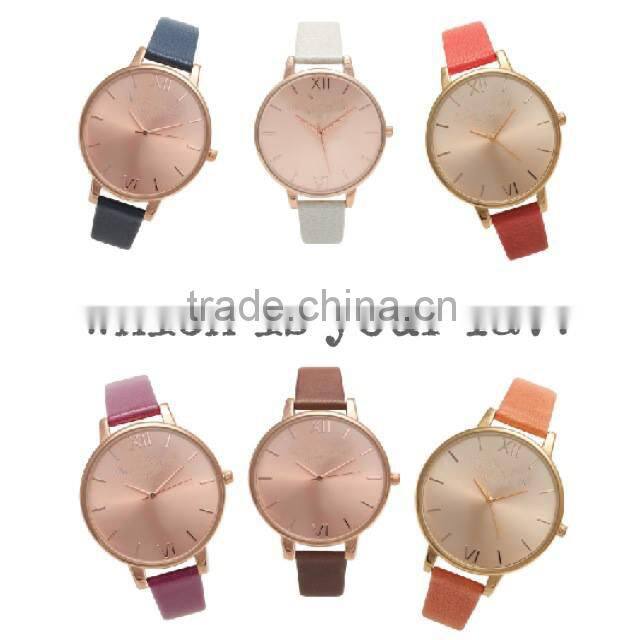 Luxury lady wrist watch, luxury watch 30-50ATM water proof , lady watch with reliable watch factory
