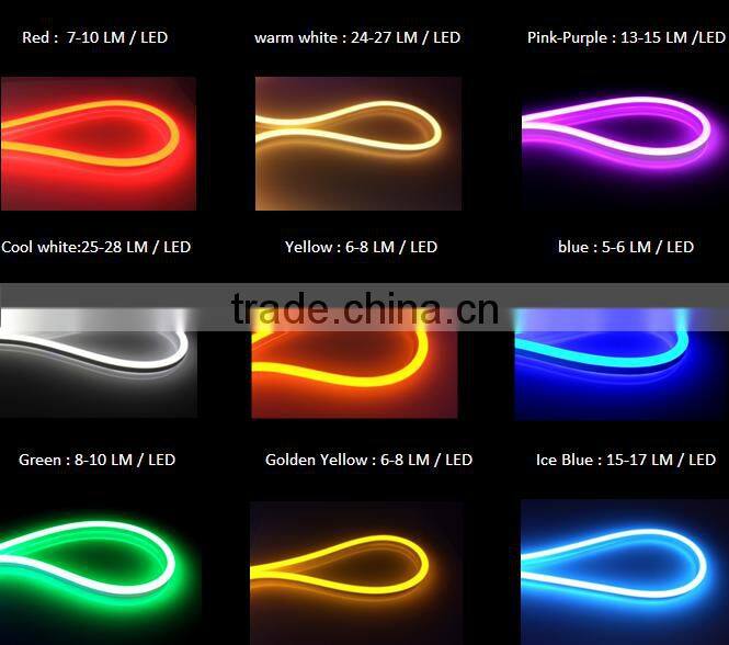 IP 68 SMD 3528 Anyview 360 Degree Led Neon Strip Lights