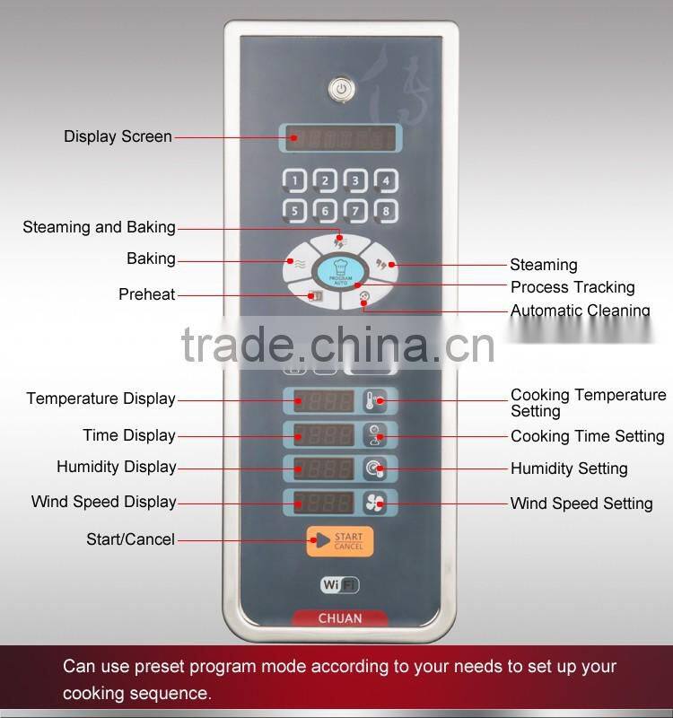 Top Quality Commercial Combination Oven Commercial Kitchen Equipment