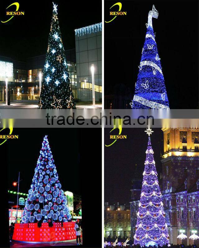 stage decoration themes candle lights for christmas trees