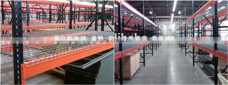 Powder -Coated welded steel mesh wire deck for rack