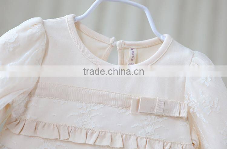 Hand Made Flower Ball Gown Baby Girl Birthday Party Christmas Dresses Children Girl Party Dresses Flower Girl